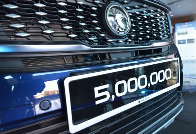 Proton produces its 5 millionth car since 1983, the X90 – more than 2 million Sagas, 217,000 X-series SUVs sold