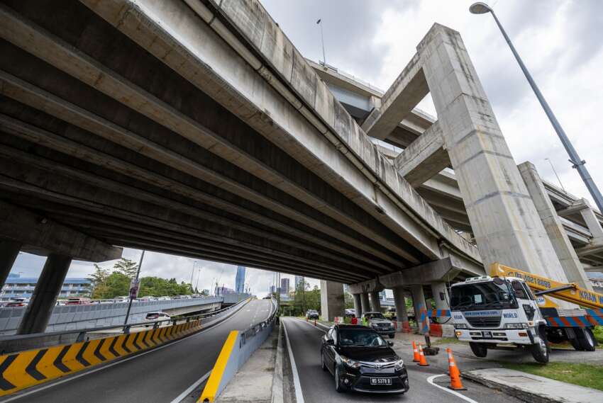 Tiada keretakan dikesan di jejambat Lebuhraya Setiawangsa-Pantai, hanya ‘garisan hitam’ – KKR 1775811