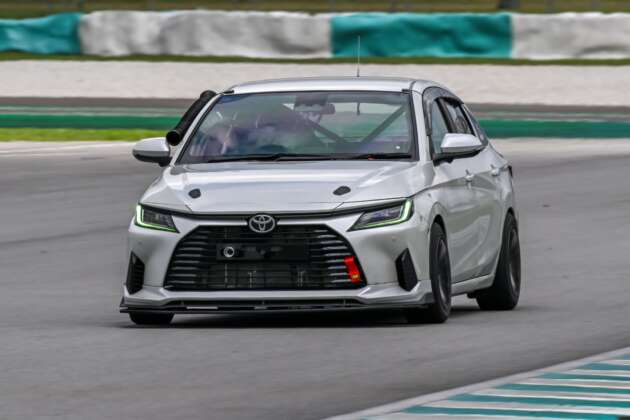 Wing Hin Motorsport mula uji jentera lumba Toyota Vios NGC102 untuk Malaysia Championship Series