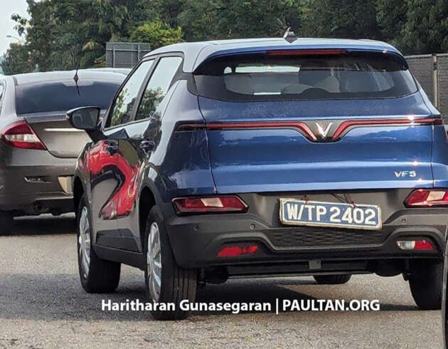 VinFast VF5 seen in Malaysia – EV with up to 136 PS, 326 km range; Vietnamese brand launching here?