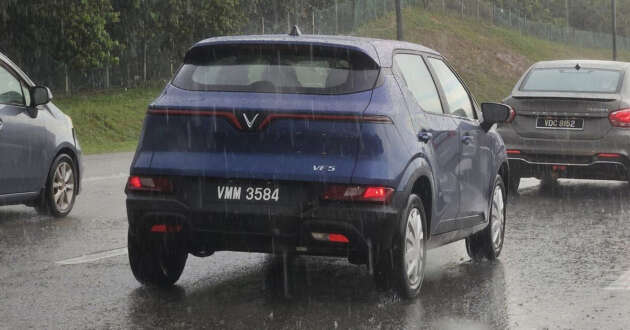 VinFast VF5 EV seen in Malaysia again, now with local number plates – Vietnamese brand launching here?
