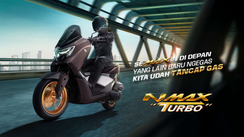 Yamaha NMax 2024 buat penampilan global pertama di Indonesia – versi “Turbo”, skrin TFT, ABS, TC 1776899