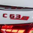 Mercedes-AMG C63S E Performance F1 Edition 2024 kini di Malaysia; RM959k, 680 PS/1,020 Nm, 2.0L PHEV
