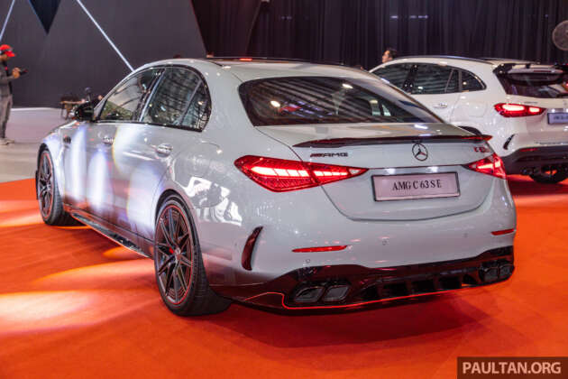 Mercedes-AMG C63S E Performance F1 Edition 2024 kini di Malaysia; RM959k, 680 PS/1,020 Nm, 2.0L PHEV