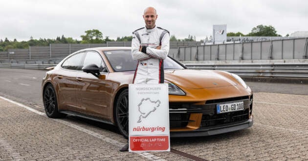 2024 Porsche Panamera sets new Nürburgring lap record for production executive cars – 7:24.17 minutes