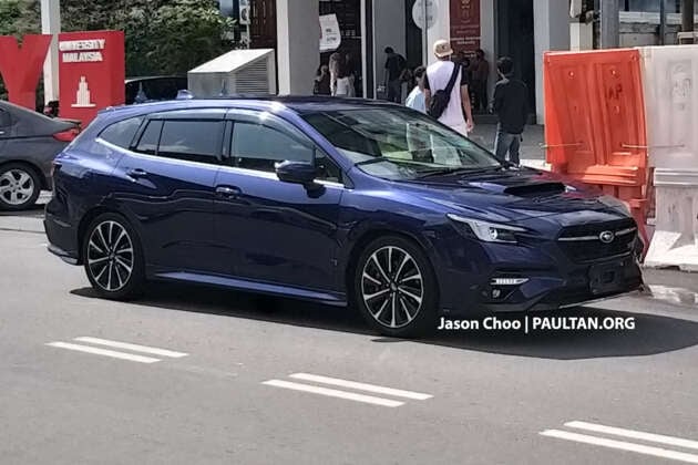 New Subaru Levorg STi and Forester Turbo spotted in front of PJ showroom; launching soon in Malaysia?