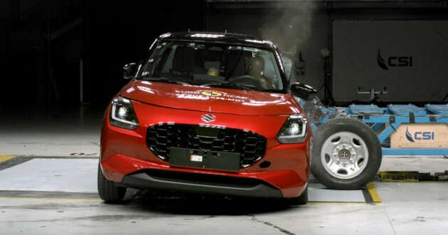 2024 Suzuki Swift gets three-star Euro NCAP rating