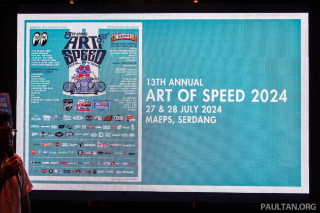 Art of Speed 2024 angkat tema “Stop the Violence”; pameran ruang tertutup lebih besar, lebih meriah!