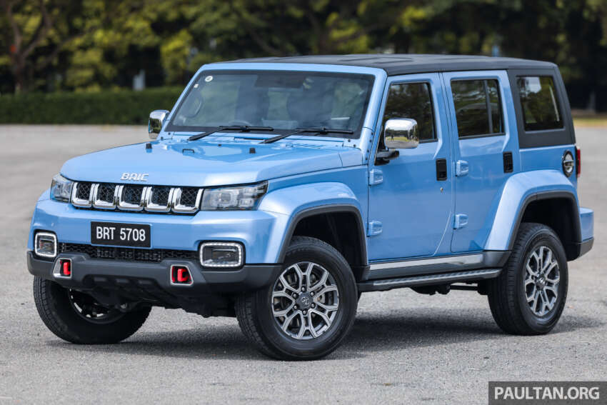 BAIC BJ40 Plus – luar macam Jeep Wrangler, dalam macam G-Wagen; harga dijangka RM180k-RM190k 1784093