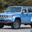 BAIC BJ40 Plus – luar macam Jeep Wrangler, dalam macam G-Wagen; harga dijangka RM180k-RM190k