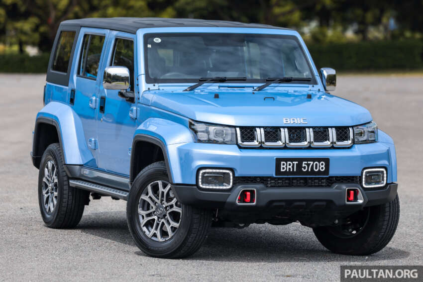 BAIC BJ40 Plus – luar macam Jeep Wrangler, dalam macam G-Wagen; harga dijangka RM180k-RM190k 1784095