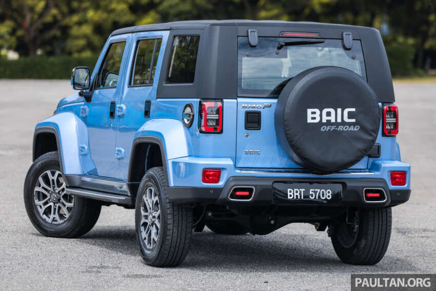 BAIC BJ40 Plus – luar macam Jeep Wrangler, dalam macam G-Wagen; harga dijangka RM180k-RM190k 1784099