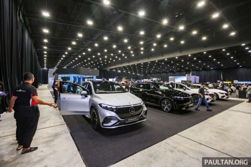 EVx 2024: Mercedes-Benz EQS580 SUV, EQE350+ SUV and sedan, EQB350 and EQA250 at Hap Seng Star 1793468