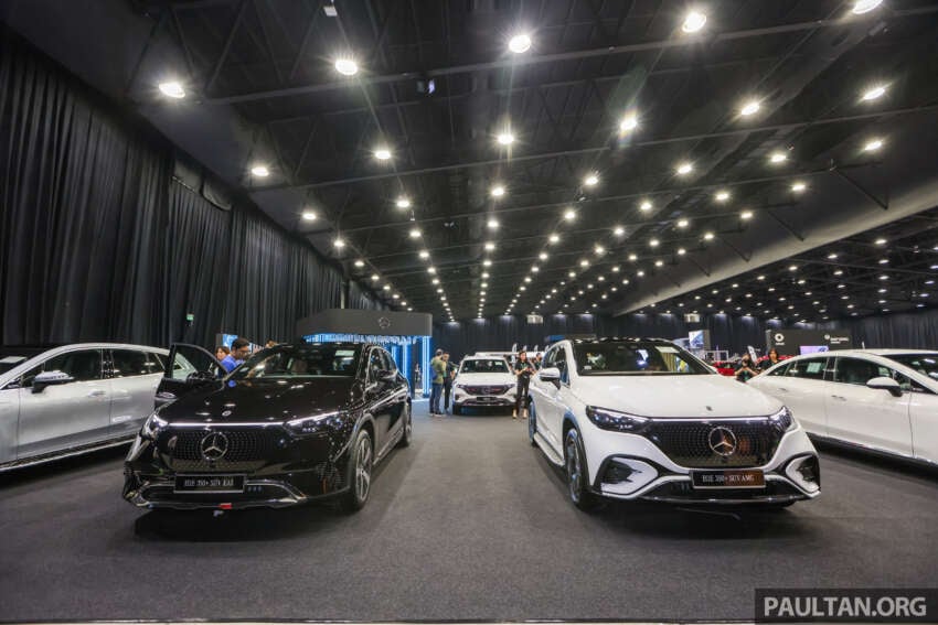 EVx 2024: Mercedes-Benz EQS580 SUV, EQE350+ SUV and sedan, EQB350 and EQA250 at Hap Seng Star 1793866