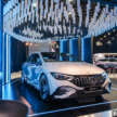 EVx 2024: Mercedes-Benz EQS500, EQE350+, EQB350 dan EQA250 dipamerkan di ruang Hap Seng Star