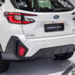 2024 Subaru Crosstrek at GIIAS – 3rd-gen XV replacement in 2.0i-S EyeSight trim, RM159k