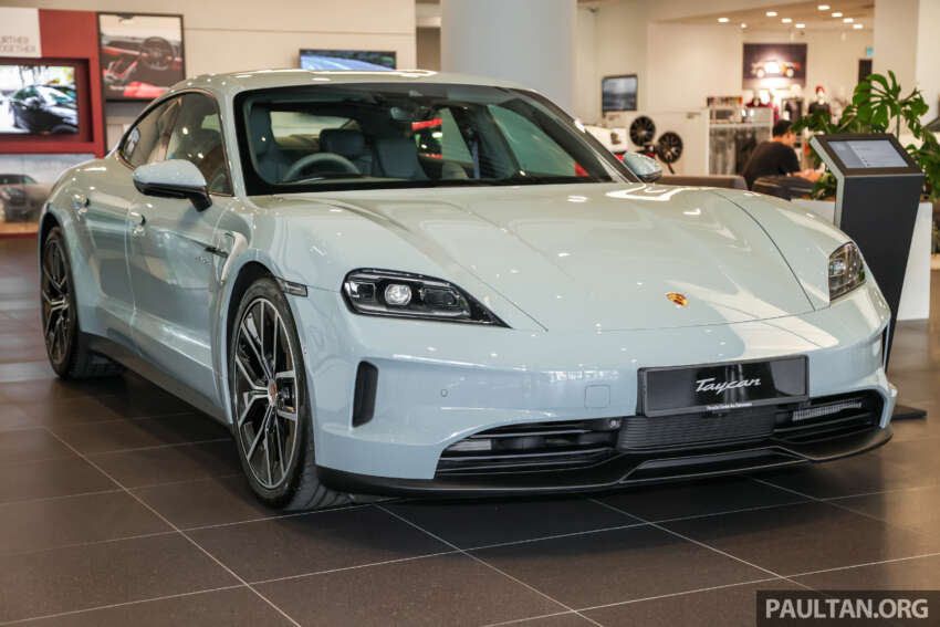 Porsche Taycan facelift 2024 di M’sia — lapan varian, hingga 1,034 PS, 678 km jarak EV, dari RM575k 1797724