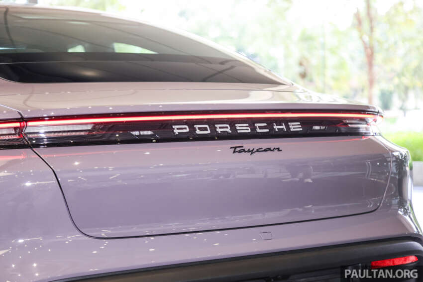 Porsche Taycan facelift 2024 di M’sia — lapan varian, hingga 1,034 PS, 678 km jarak EV, dari RM575k 1797654