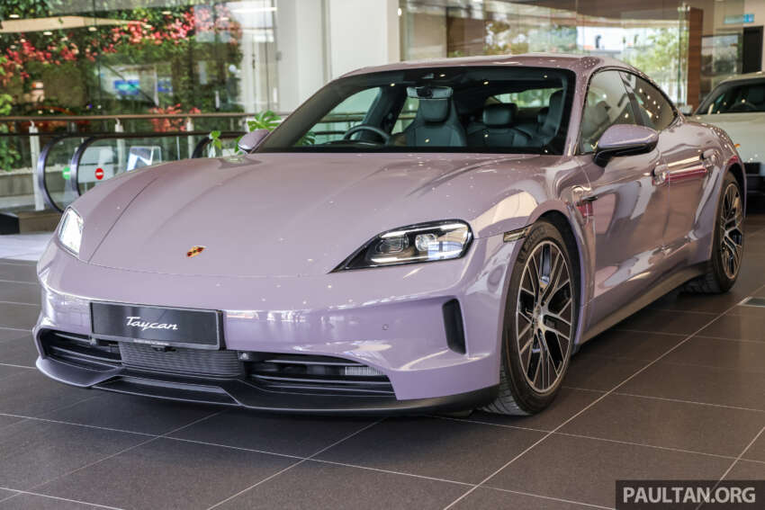 Porsche Taycan facelift 2024 di M’sia — lapan varian, hingga 1,034 PS, 678 km jarak EV, dari RM575k 1797623