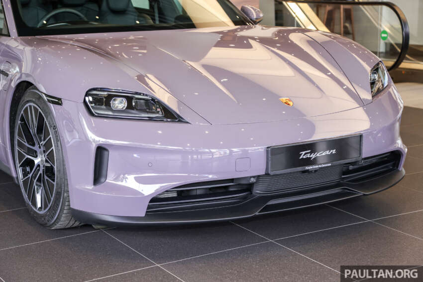 Porsche Taycan facelift 2024 di M’sia — lapan varian, hingga 1,034 PS, 678 km jarak EV, dari RM575k 1797631