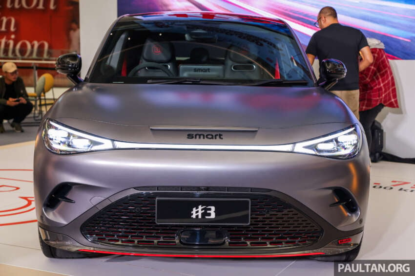 smart #3 EV dilancar di Malaysia –  Pro, Premium, Brabus; hingga 428 PS/543 Nm, 455 km; dari RM175k 1788294