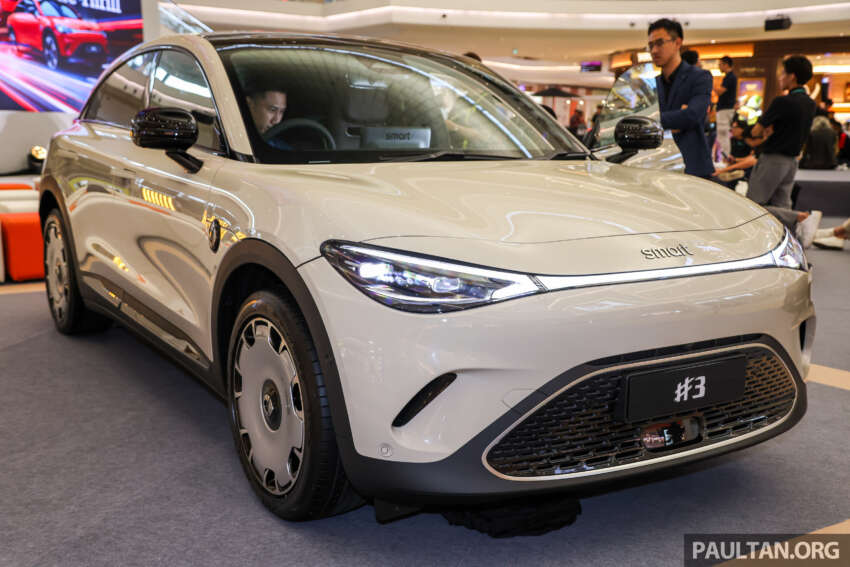 smart #3 EV dilancar di Malaysia –  Pro, Premium, Brabus; hingga 428 PS/543 Nm, 455 km; dari RM175k 1788297
