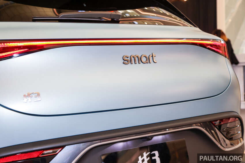 smart #3 EV dilancar di Malaysia –  Pro, Premium, Brabus; hingga 428 PS/543 Nm, 455 km; dari RM175k 1788327