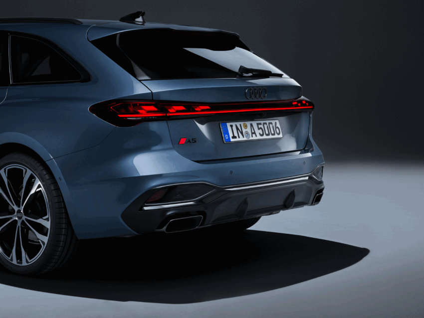2025 Audi A5 sedan, Avant debut – new name for ICE-powered A4 successor; digital assistant with ChatGPT 1791259