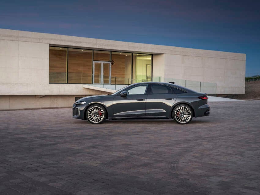 2025 Audi A5 sedan, Avant debut – new name for ICE-powered A4 successor; digital assistant with ChatGPT 1791078