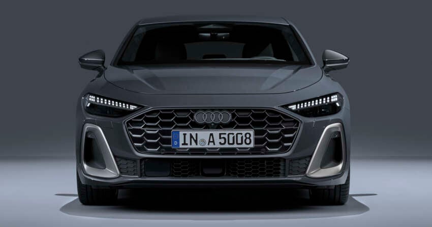 2025 Audi A5 sedan, Avant debut – new name for ICE-powered A4 successor; digital assistant with ChatGPT 1791084