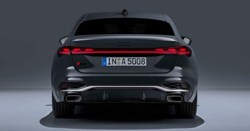 2025 Audi A5 sedan, Avant debut – new name for ICE-powered A4 successor; digital assistant with ChatGPT 1791085