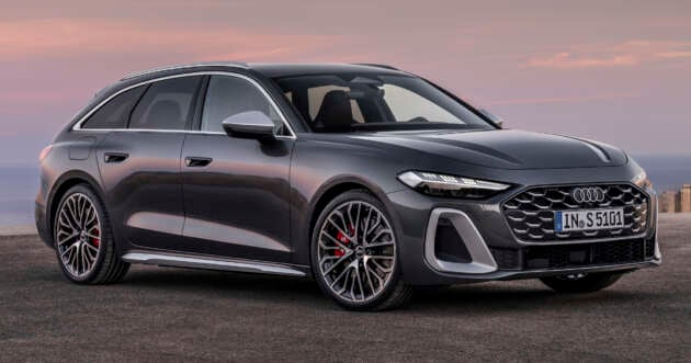 2025 Audi A5 sedan, Avant debut – new name for ICE-powered A4 successor; digital assistant with ChatGPT