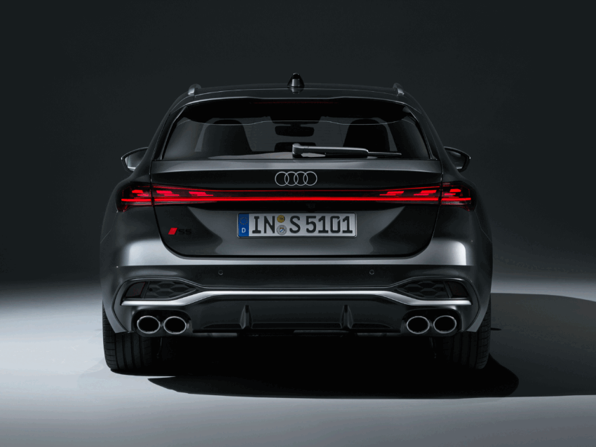 2025 Audi A5 sedan, Avant debut – new name for ICE-powered A4 successor; digital assistant with ChatGPT 1796336