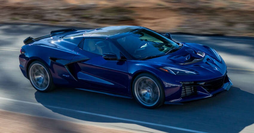 2025 Chevrolet Corvette ZR1 debuts – most powerful Vette ever; 5.5L twin-turbo V8 with 1,064 hp, 1,123 Nm 1796230