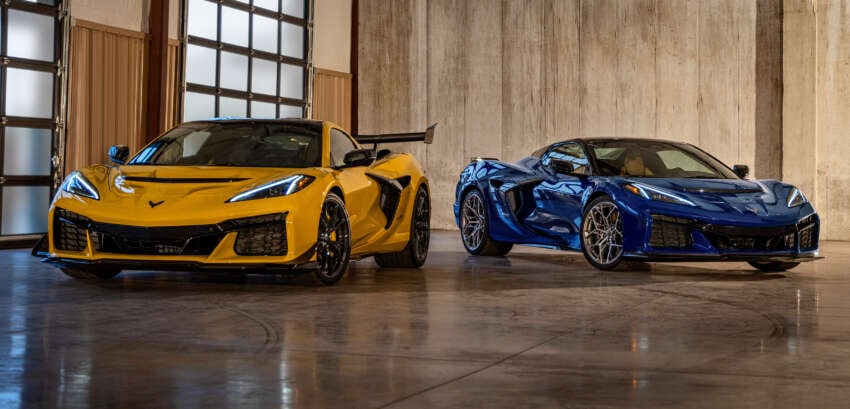 2025 Chevrolet Corvette ZR1 debuts – most powerful Vette ever; 5.5L twin-turbo V8 with 1,064 hp, 1,123 Nm 1796235