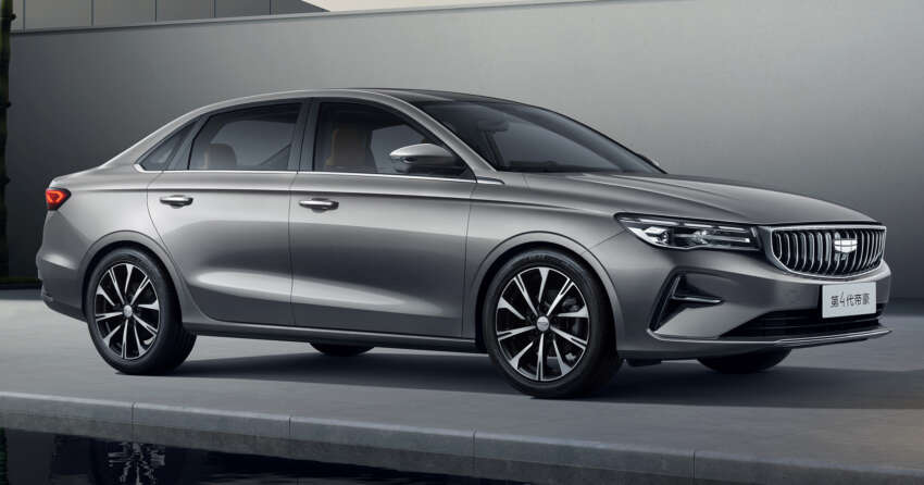 2025 Geely Emgrand facelift – 1.5L NA, 5MT/CVT, 540-degree cameras; Proton S70 twin from RM45k in China 1787514