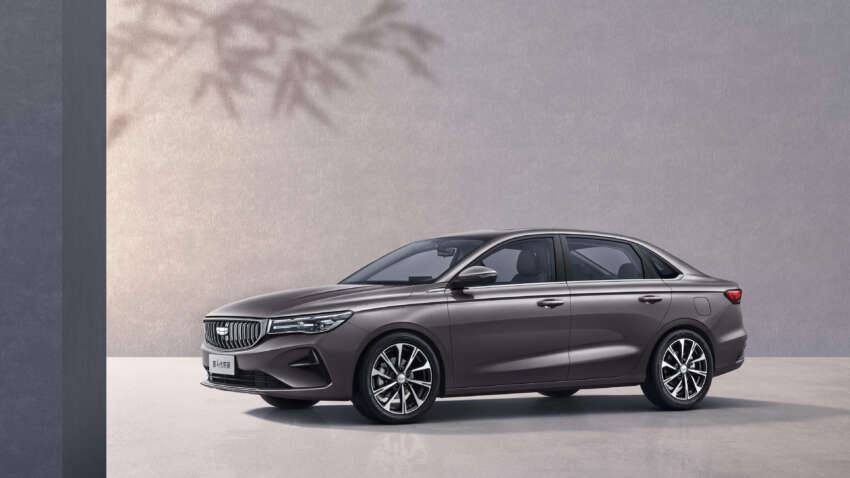 2025 Geely Emgrand facelift – 1.5L NA, 5MT/CVT, 540-degree cameras; Proton S70 twin from RM45k in China 1787520