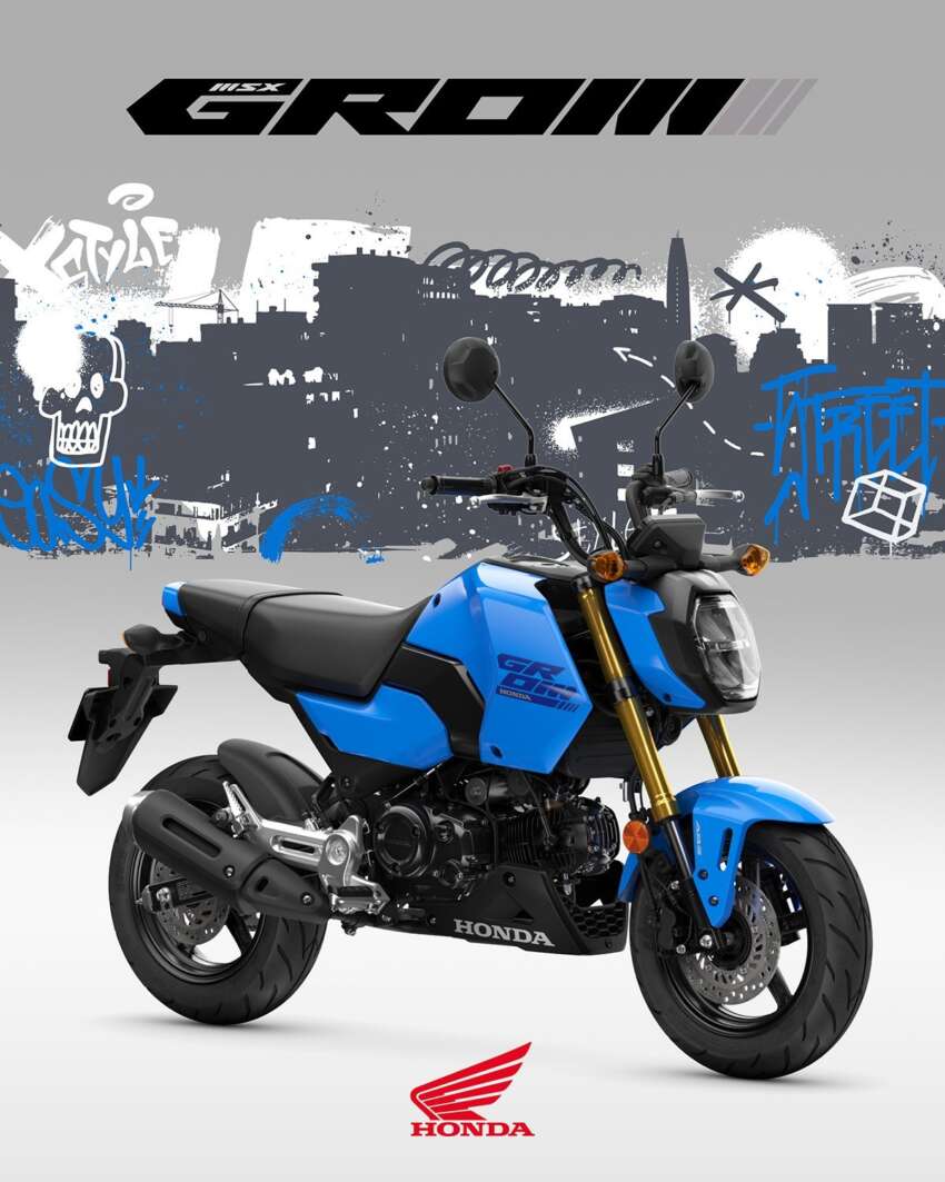 2025 Honda MSX125 Grom comes with new colours, official accessories include Comfort and Travel packs 1788927