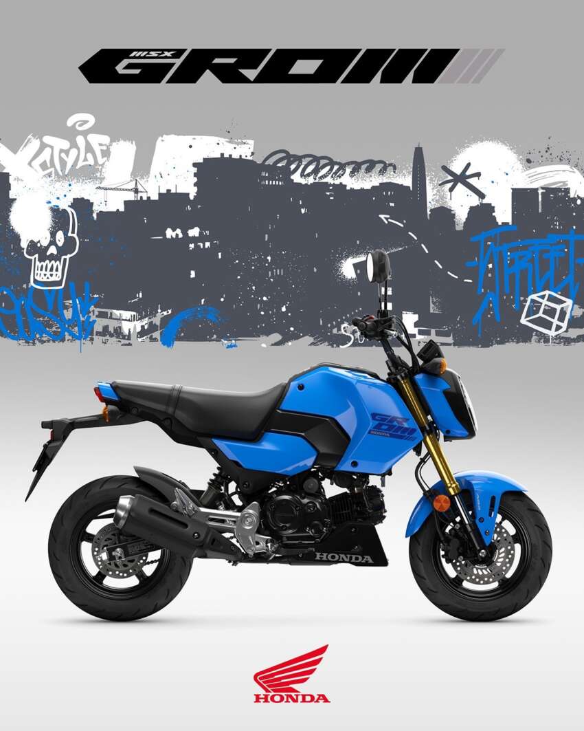 2025 Honda MSX125 Grom comes with new colours, official accessories include Comfort and Travel packs 1788866