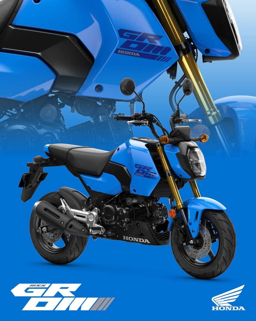 2025 Honda MSX125 Grom comes with new colours, official accessories include Comfort and Travel packs 1788929
