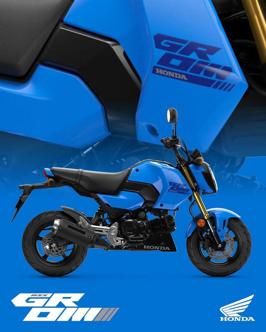 2025 Honda MSX125 Grom comes with new colours, official accessories include Comfort and Travel packs 1788930