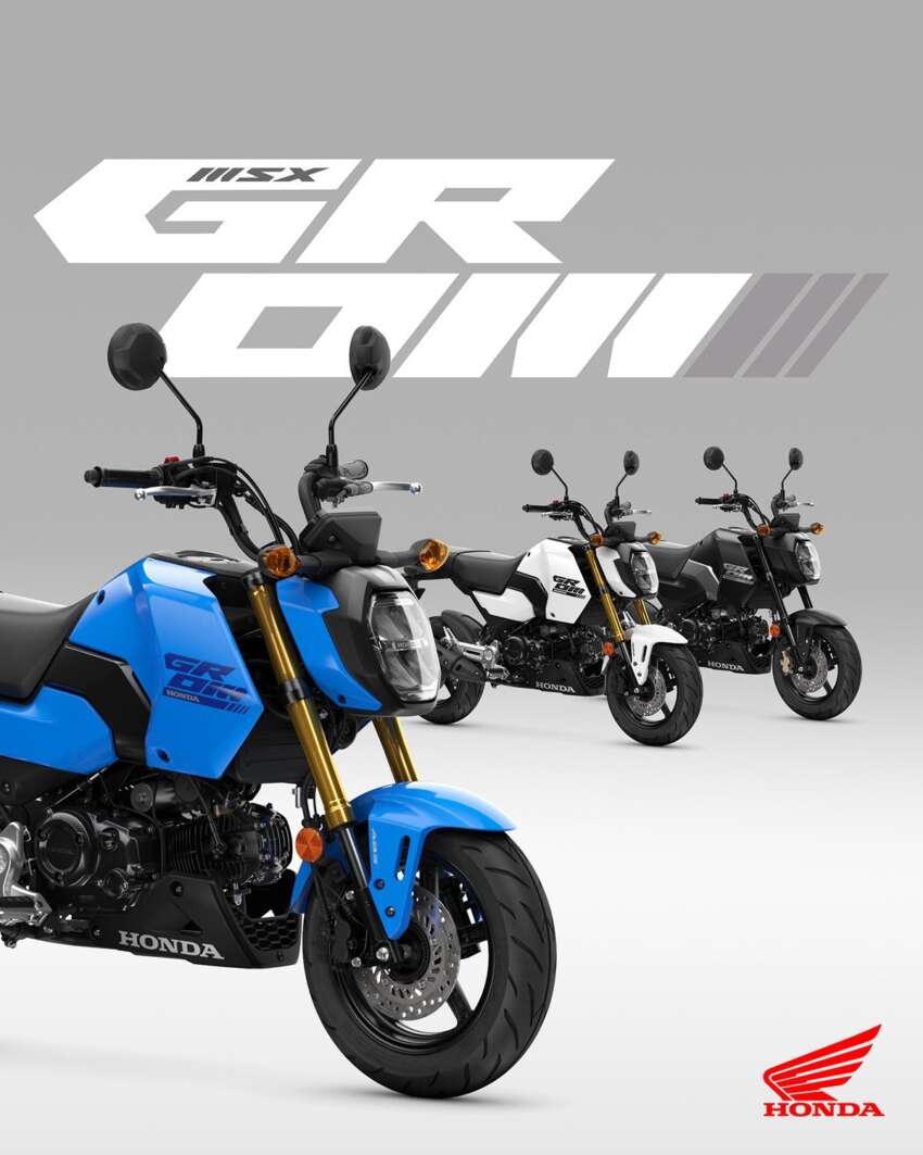 2025 Honda MSX125 Grom comes with new colours, official accessories include Comfort and Travel packs 1788935