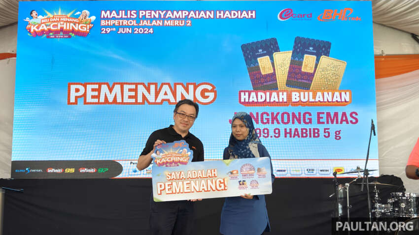 BHPetrol ‘Beli dan Menang Ka-Ching’ contest rewards 100 lucky winners with cash, gold and petrol prizes 1783151