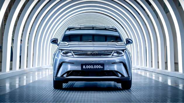 BYD opens EV production plant in Thailand, brand’s first in Southeast Asia; annual output 150,000 units