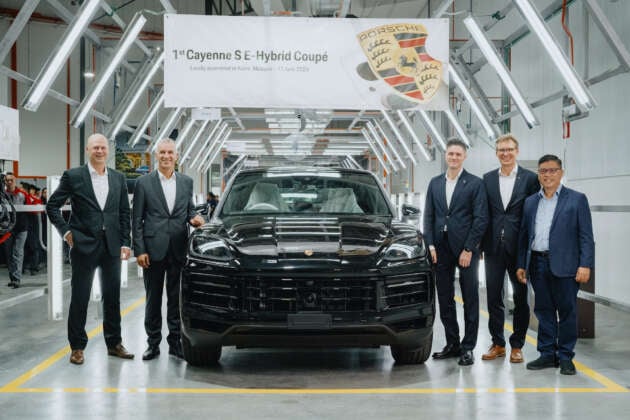 Sime Darby, Porsche expand assembly facility in Kulim – Cayenne S E-Hybrid Coupe exported to Thailand