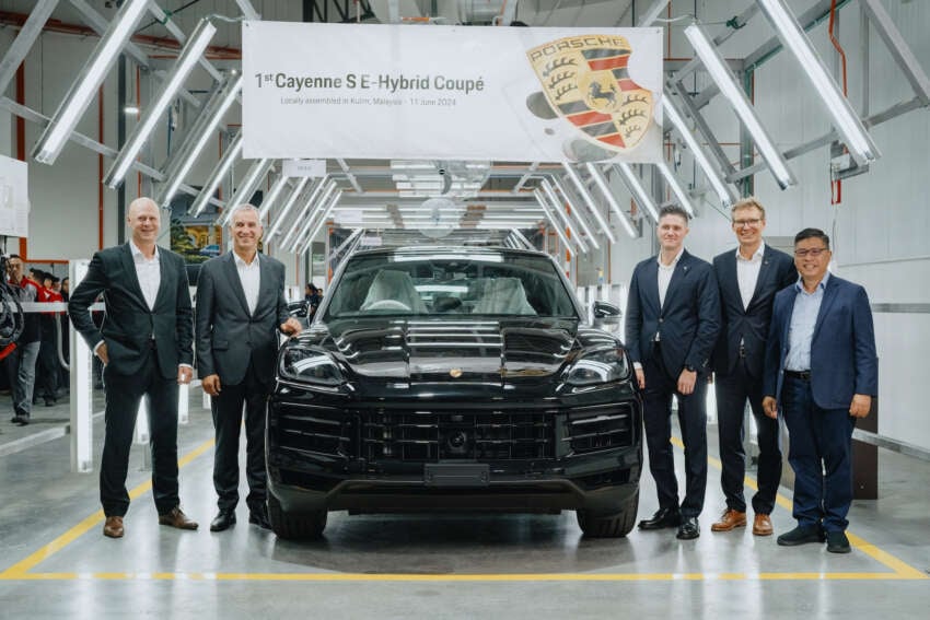 Sime Darby, Porsche expand assembly facility in Kulim – Cayenne S E-Hybrid Coupe exported to Thailand 1795318