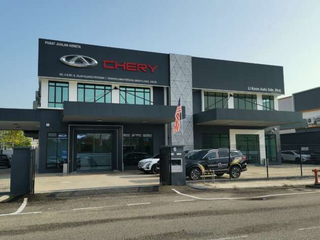 Pusat 3S Chery Kluang kini dibuka secara rasmi