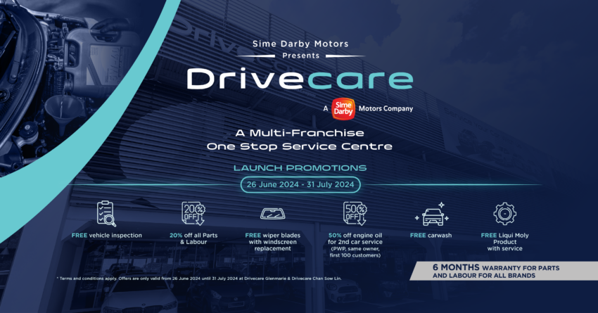Drivecare by Sime Darby Motors – a one-stop service centre catering to all segments and brands 1789181