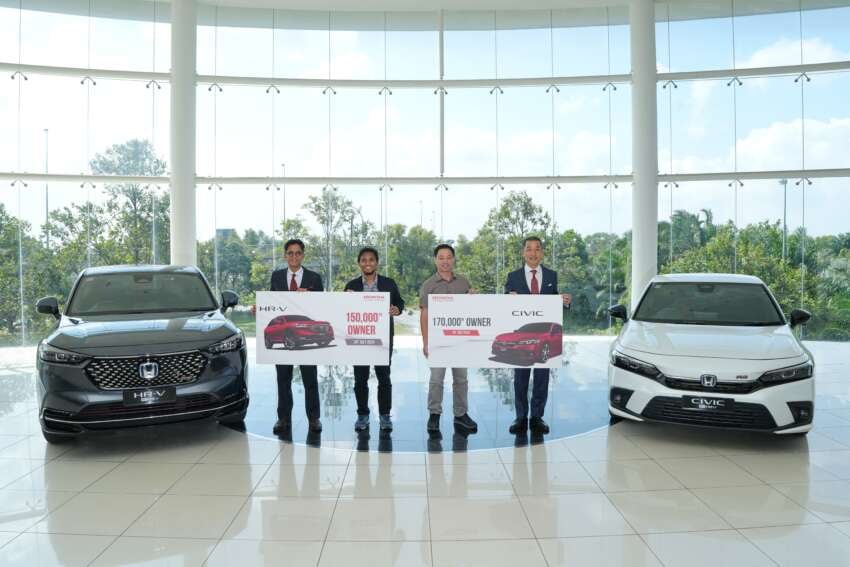 Honda Malaysia delivers 170,000th Civic, 150,000th HR-V – 1H 2024 sales up 16% to 39,226 units 1795399
