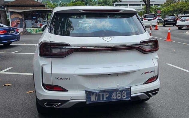 Kaiyi X3 Pro EV sighted in Cyberjaya – 163 PS/280 Nm B-SUV, 53 kWh LFP battery, 401 km range NEDC